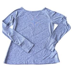 Gap, Gap Fit Breathe long sleeve gray T-shirt, women's S